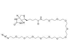 2276672-04-7         Biotin-PEG11-CH2CH2N3	生物素十一聚乙二醇乙基疊氮	