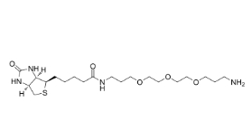 1374658-86-2；Biotin-PEG3-(CH2)3-NH2 TFA salt，Biotin-PEG3-C3-NH2；生物素-三聚乙二醇-亞甲基-氨基