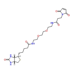  [CAS 305372-39-8]；N-Biotinyl-N＇-(3-Maleimidopropionyl)-3,6-Dioxaoctane-1,8-Diamine；生物素-二聚乙二醇-酰胺-馬來酰亞胺