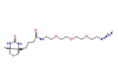 Biotin-PEG4-N3	875770-34-6 	         N-[2-[2-[2-(2-疊氮乙氧基)乙氧基]乙氧基]乙基]生物素胺