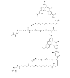 TAMRA-Azide-PEG-Biotin/1797415-74-7 / TAMRA-疊氮-PEG-生物素