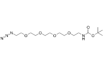 cas:940951-99-5，Azido-PEG4-NHBoc，疊氮-四聚乙二醇-叔丁氧羰基