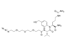cas:2055024-65-0，Azido-PEG3-Val-Cit-PAB-OH
