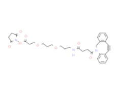 CAS號：2093934-94-0，DBCO-PEG12-NHS ester，二苯并環辛炔-十二聚乙二醇-琥珀酰亞胺酯