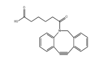 CAS號(hào)：1425485-72-8；11,12-二脫氫-ε-氧代二苯并[b,f]氮雜環(huán)辛-5(6H)-己酸，DBCO-?C6-?acid，