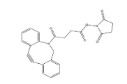 cas:1353016-71-3 ，DBCO-NHS Ester, 二苯基環(huán)辛炔-N-羥基琥珀酰亞胺 酯溶性點擊化學試劑