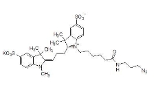 磺酸基-Cy3 疊氮化物 三乙胺鹽，Sulfo-Cy3 azide Et3N salt，CAS號：1658416-54-6