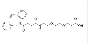 DBCO-PEG2-acid，cas:2304558-25-4，二苯并環(huán)辛炔-二聚乙二醇-羧酸