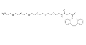 DBCO-PEG6-amine TFA salt，cas:2353409-98-8，二苯并環辛炔-六聚乙二醇-氨基 TFA salt