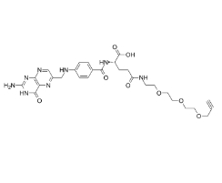 Folate-PEG3-alkyne，CAS號：1245285-73-7 ，葉酸三聚乙二醇炔基