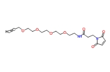 cas:1609651-90-2，Alkyne-PEG4-Maleimide，炔基-四聚乙二醇-馬來酰亞胺