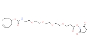 (4E)-TCO-PEG4-NHS ester ， 反式環(huán)辛烯-四乙二醇-活性酯，1613439-69-2