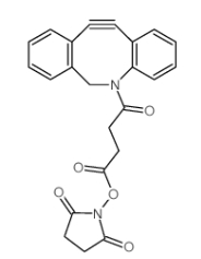 DBCO-NHS Ester, cas:1353016-71-3 ，二苯基環辛炔-N-羥基琥珀酰亞胺 酯溶性點擊化學試劑