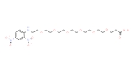 DNP-PEG6-acid； cas:1817829-84-7 ； 2,4-二硝基苯胺-六聚乙二醇-丙酸