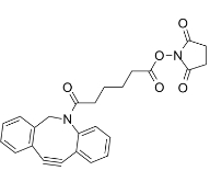 DBCO-C6-NHS ester  ，cas:1384870-47-6， 二苯基環(huán)辛炔-琥珀酰亞胺酯