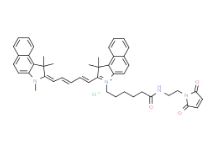 1593644-50-8；Cyanine5.5 maleimide；Cy5.5-馬來酰亞胺	