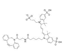 1782950-79-1；sulfo-Cyanine3 DBCO；水溶性菁染料Cy3 DBCO	