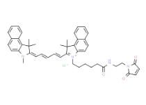 1593644-50-8，Cyanine5.5 maleimide，Cy5.5 Mal，Cy5.5-馬來(lái)酰亞胺	