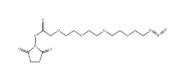 cas:1807534-82-2，Azido-PEG4-CH2CO2-NHS，疊氮-四聚乙二醇-乙烯酸琥珀酰亞胺