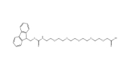 cas:635287-26-2，Fmoc-NH-PEG5-CH2COOH，5,8,11,14,17-五氧雜-2-氮雜十九烷二酸 1-芴甲基酯