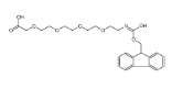 cas:437655-95-3，Fmoc-NH-PEG4-CH2COOH，5,8,11,14-四氧雜-2-氮雜十六碳二酸 1-芴甲基酯