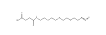 N3-PEG(3)-NH-Suc，1202400-17-6，琥珀酰-N-酰氨基-PEG 3-疊氮