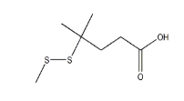 cas:796073-55-7，4-Methyl-4-(methyldisulfanyl)pentanoic acid，4-甲基-4-(甲基二硫烷基)戊酸