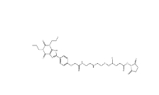 cas:1222787-24-7，2,5-Dioxopyrrolidin-1-yl 4-((2-((2-(2-(4-(2,6-dioxo-1,3-dipropyl-2,3,6,9-tetrahydro-1H-purin-8-yl)phenoxy)acetamido)ethyl)amino)ethyl)disulfanyl)-4-oxobutanoate